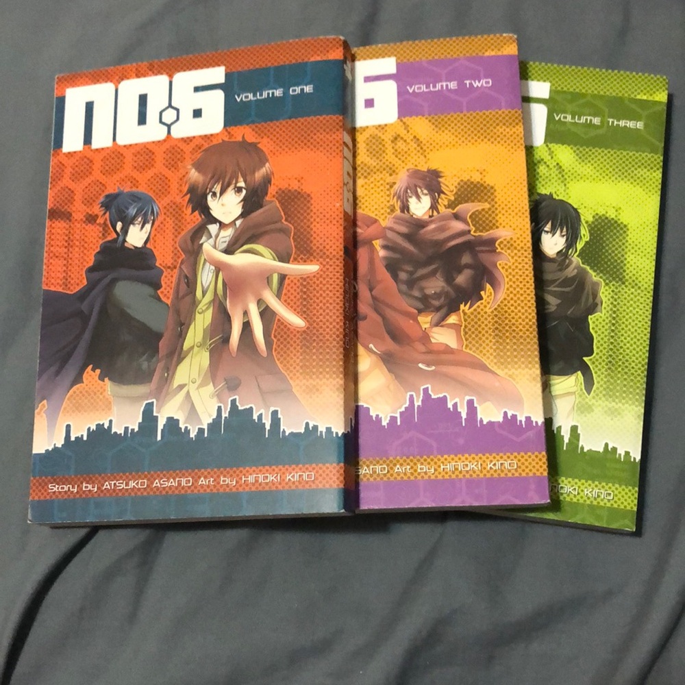 No.6 Manga Vol. 1-3